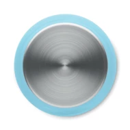 przezroczysty blekitny