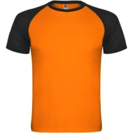 fluorescencyjna pomarańcz,  czarny