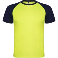 fluorescencyjny żółty,  granatowy