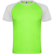 fluorescencyjna zieleń,  biały