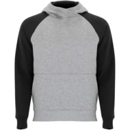 melanż szary,  czarny