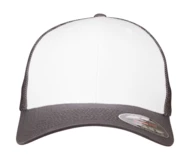 dark grey, white, dark grey