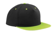 black, lime green