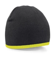 black, fluorescent yellow