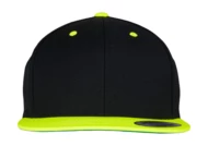 black, neon yellow