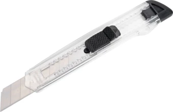 Nóż do kartonu - czarny - (NMC-89002-03)