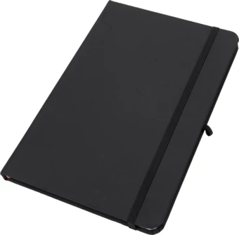 Notatnik A5 w linie - czarny - (NMC-28759-03)