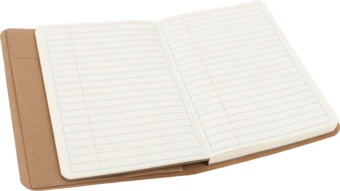 Notatnik A5 w linie - brązowy - (NMC-23445-01)
