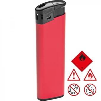 Zapalniczka plastikowa - czerwony - (NMC-90046-05)
