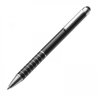 Długopis metalowy touch pen - czarny - (NMC-10418-03)