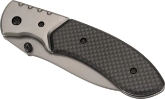 Nóż składany YERGER Schwarzwolf - czarny - (NMC-F1900300SA3-03)