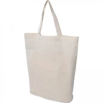 Torba bawełniana składana 140 g/m2 - beżowy - (NMC-60859-13)