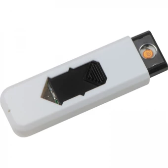 Zapalniczka z ładowaniem USB - biały - (NMC-90977-06)