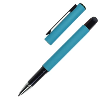 Pióro kulkowe touch pen, soft touch CELEBRATION Pierre Cardin - jasnoniebieski - (NMC-B030060-5IP324)