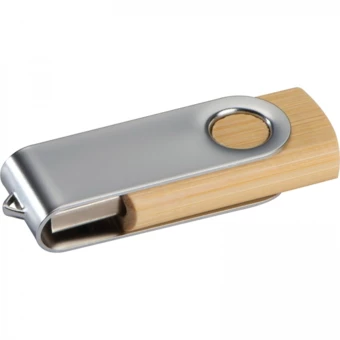 Pendrive drewniany 4GB 2.0 - brązowy - (NMC-20877-01)