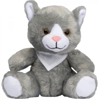 Zabawka pluszowy kotek - szary - (NMC-52627-07)