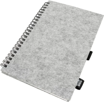 Notatnik A5 w linie - szary - (NMC-23744-07)