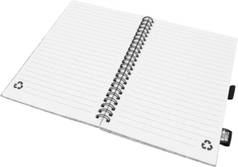 Notatnik A5 w linie - szary - (NMC-23744-07)