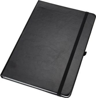 Notatnik A5 w linie - czarny - (NMC-23748-03)