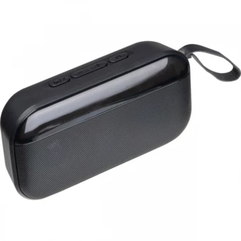 Głośnik bluetooth podświetlany LED - czarny - (NMC-35243-03)