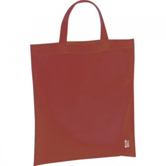 Torba non-woven z krótkimi uszami 80g/m2 - bordowy - (NMC-64804-02)
