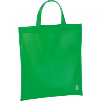 Torba non-woven z krótkimi uszami 80g/m2 - zielony - (NMC-64804-09)