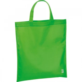 Torba non-woven z krótkimi uszami 80g/m2 - jasnozielony - (NMC-64804-29)