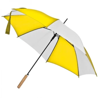 Parasol automatyczny Ø100 cm AIX-EN-PROVENCE - żółty - (NEG-5085-08)