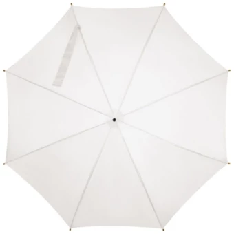 Parasol automatyczny drewniany Ø105 cm NANCY - biały - (NEG-5131-06)