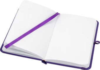 Notes A6 z czystymi stronami LUBECK - fioletowy - (NEG-1984-12)