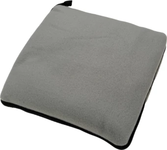 2in1 fleece blanket/pillow RADCLIFF - grey - (NEG-2775-07)