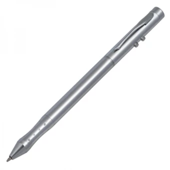 Wskaźnik laserowy metalowy z długopisem MATLOCK - szary - (NEG-2798-07)