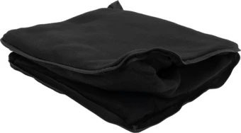 Koc z polaru/poduszka 2w1 RADCLIFF - czarny - (NEG-2775-03)