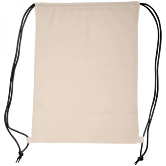 Worek sportowy bawełniany 140 g/m2 LONDONDERRY - czarny - (NEG-0920-03)