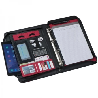 Folder A4 w linie MILWAUKEE - czarny - (NEG-0625-03)