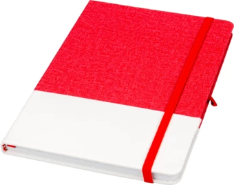 Notes A5 w kratkę BARDOLINO - czerwony - (NEG-1445-05)