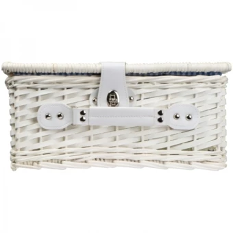 Kosz piknikowy dla 2 osób EMMERLEV - biały - (NEG-1446-06)