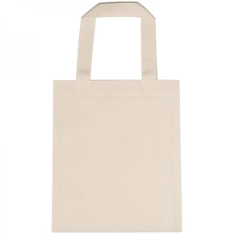 Torba bawełniana z krótkimi uszami 140 g/m2 BORDELUM - biały - (NEG-1486-06)