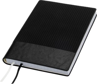 Notes A6 w kratkę ELVERUM - czarny - (NEG-1438-03)