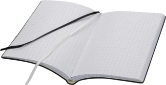 Notes A6 w kratkę ELVERUM - czarny - (NEG-1438-03)