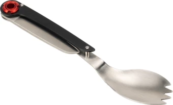 Sztućce turystyczne LATEMAR Schwarzwolf - czarny - (NEG-F4800300AJ3-03)