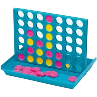 Gra 4 in a row GENK - turkusowy - (NEG-2292-14)