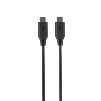 KABEL DO TRANSFERU DANYCH LK15CC Type C-C Silicon Power - czarny - (NEG-EG8334-03)