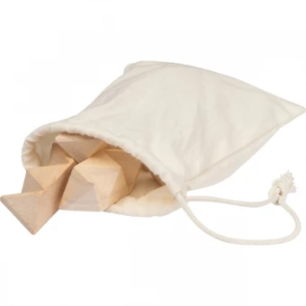 Puzzle drewniane TOULOUSE - beżowy - (NEG-2676-13)