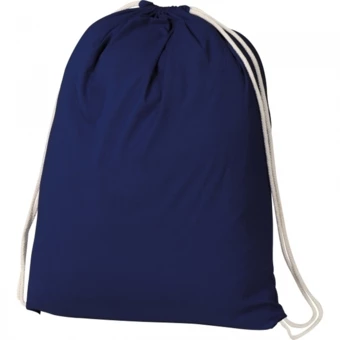 Cotton bag 140 g/m2 BUDAPEST - navy blue - (NEG-0024-44)