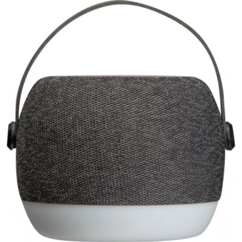 Głośnik bluetooth z ładowarką indukcyjną PIACENZA - ciemnoszary - (NEG-3815-77)