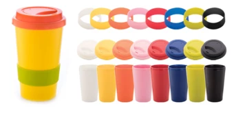 CreaCup personalizowany kubek termiczny - wielokolorowy (NAD-AP892006)