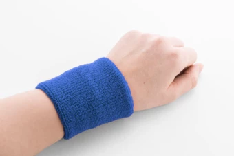 Sweber opaska na nadgarstek - niebieski (NAD-AP761057-06)