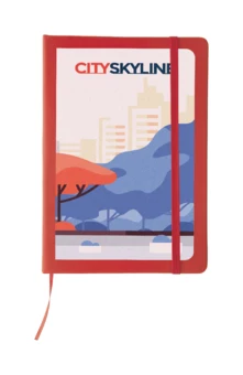 Nopuk Blank A5 notes - czerwony (NAD-AP791753-05)