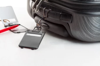 Glasgow zawieszka na bagaż - czarny (NAD-AP800376-10)